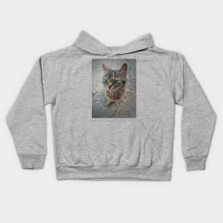 marvelous green eyes Kids Hoodie